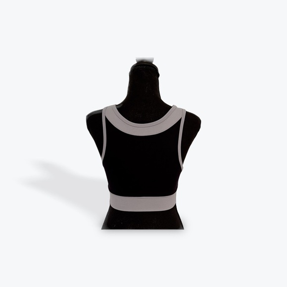 Live The Process Black and Gray Racerback Sports Bra Size XS - Picture 2 of 4
